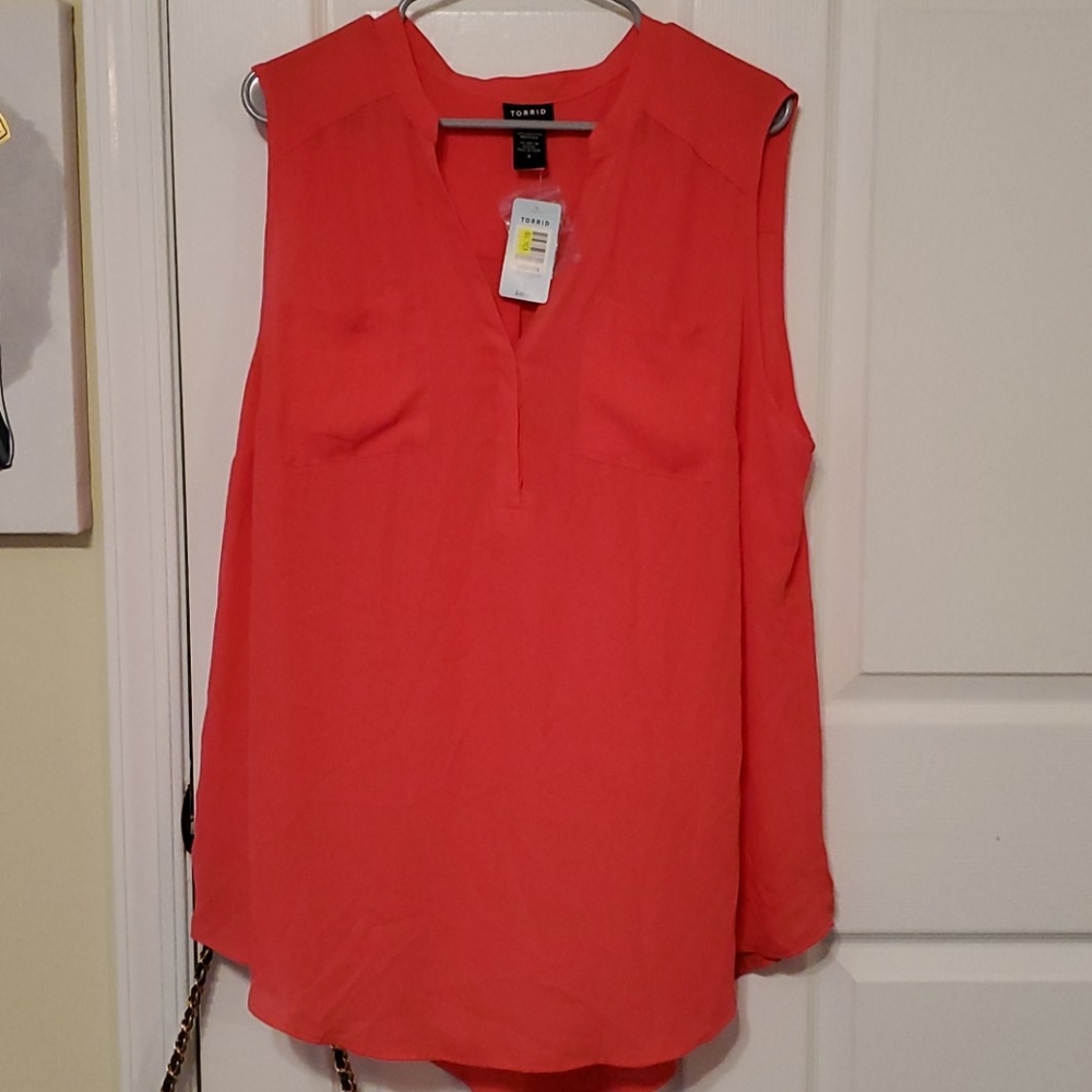Torrid Sleeveless Blouse